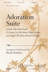 Adoration Suite SATB choral sheet music cover